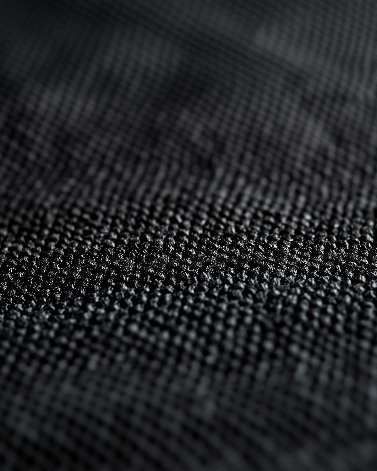 Close-up of Clawstopper military-grade Cordura fabric — tough material that protects doors from dog claw scratching